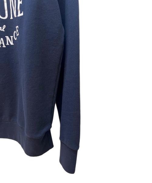 maison kitsune（メゾンキツネ）maison kitsune (メゾンキツネ) クルーネックスウェット ネイビー サイズ:Sの古着・服飾アイテム