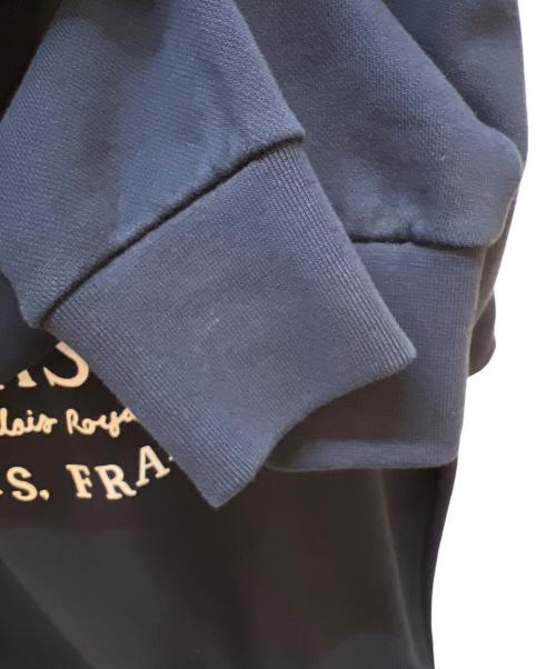 maison kitsune（メゾンキツネ）maison kitsune (メゾンキツネ) クルーネックスウェット ネイビー サイズ:Sの古着・服飾アイテム