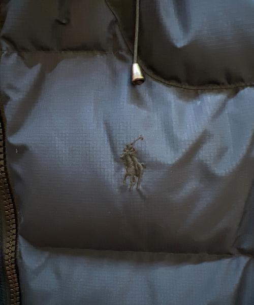 POLO RALPH LAUREN（ポロ・ラルフローレン）POLO RALPH LAUREN (ポロ・ラルフローレン) ダウンベスト ネイビー サイズ:XSの古着・服飾アイテム