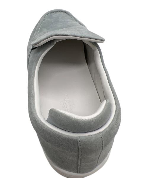 HERMES（エルメス）HERMES (エルメス) スリッポン グレー サイズ:37の古着・服飾アイテム