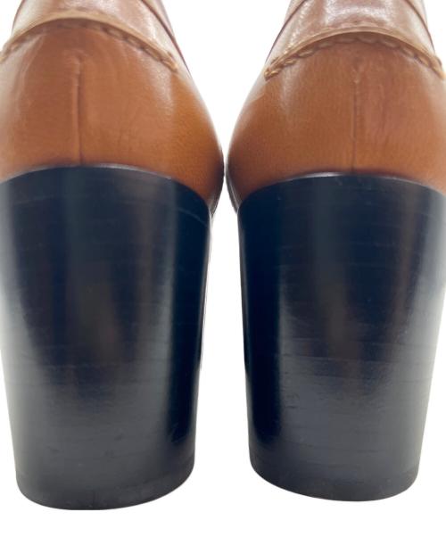 HERMES（エルメス）HERMES (エルメス) コンスタンスローファー ブラウン サイズ:37の古着・服飾アイテム