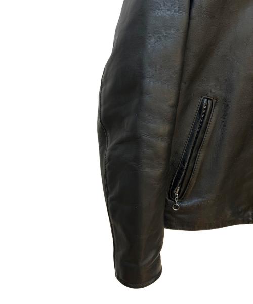 Schott（ショット）Schott (ショット) シングルライダースジャケット ブラック サイズ:36の古着・服飾アイテム