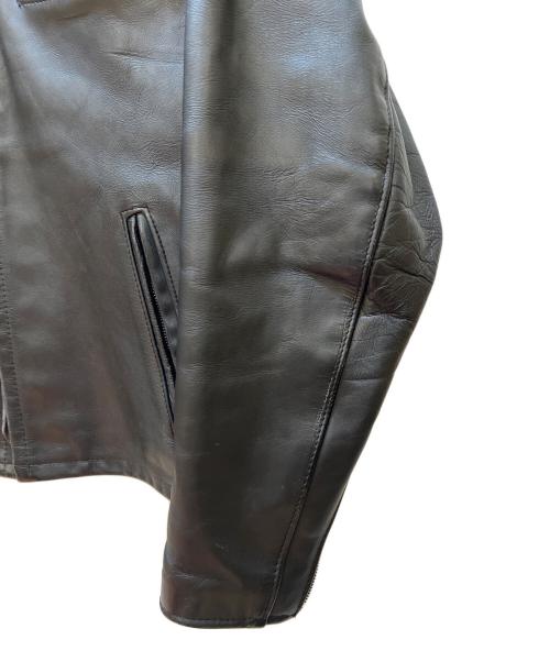 Schott（ショット）Schott (ショット) シングルライダースジャケット ブラック サイズ:36の古着・服飾アイテム