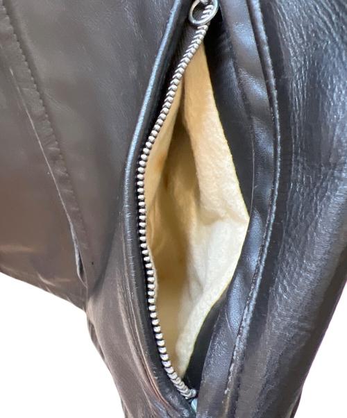 Schott（ショット）Schott (ショット) シングルライダースジャケット ブラック サイズ:36の古着・服飾アイテム