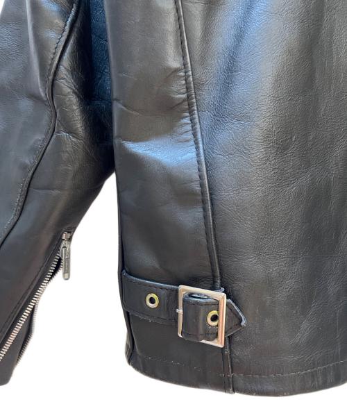 Schott（ショット）Schott (ショット) シングルライダースジャケット ブラック サイズ:36の古着・服飾アイテム