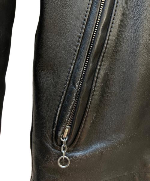 Schott（ショット）Schott (ショット) シングルライダースジャケット ブラック サイズ:36の古着・服飾アイテム