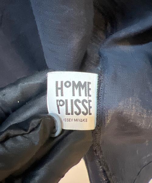 HOMME PLISSE ISSEY MIYAKE（オム プリッセ イッセイ ミヤケ）HOMME PLISSE ISSEY MIYAKE (オム プリッセ イッセイ ミヤケ) 半袖シャツ ネイビー サイズ:2の古着・服飾アイテム