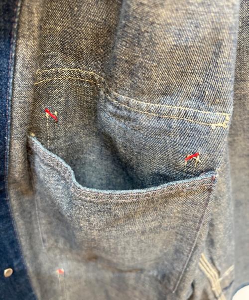 LEVI'S（リーバイス）LEVI'S (リーバイス) デニムカバーオール インディゴ サイズ:40の古着・服飾アイテム