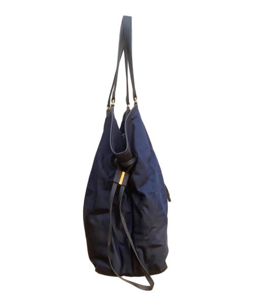 TORY BURCH（トリーバーチ）TORY BURCH (トリーバーチ) ハンドバッグ ネイビーの古着・服飾アイテム