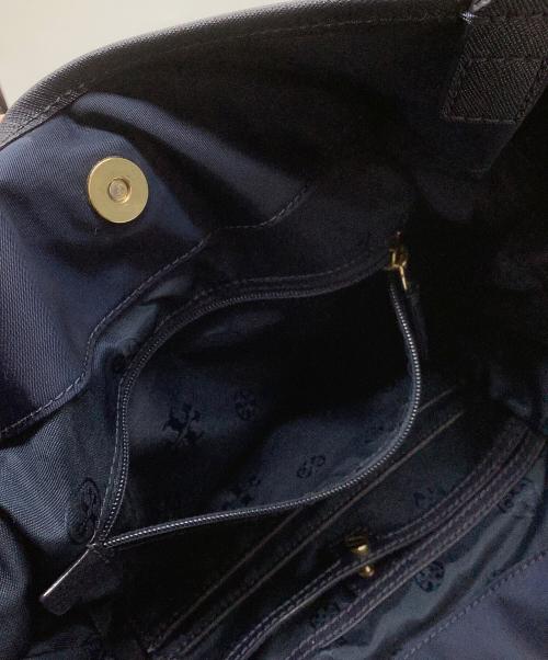 TORY BURCH（トリーバーチ）TORY BURCH (トリーバーチ) ハンドバッグ ネイビーの古着・服飾アイテム