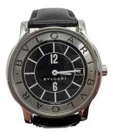 BVLGARI（ブルガリ）の古着「リストウォッチ」｜ブラック×シルバー