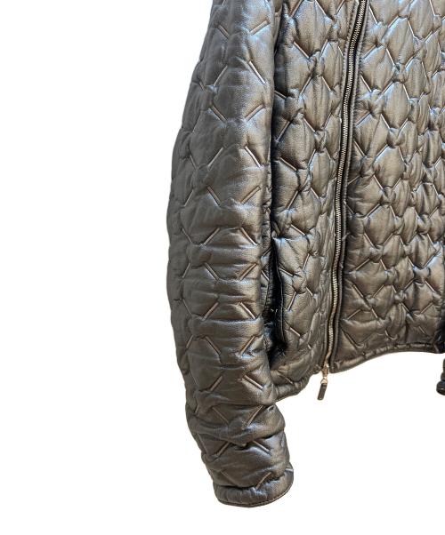 EMPORIO ARMANI（エンポリオ アルマーニ）EMPORIO ARMANI (エンポリオ アルマーニ) 中綿ジャケット グレー サイズ:Sの古着・服飾アイテム