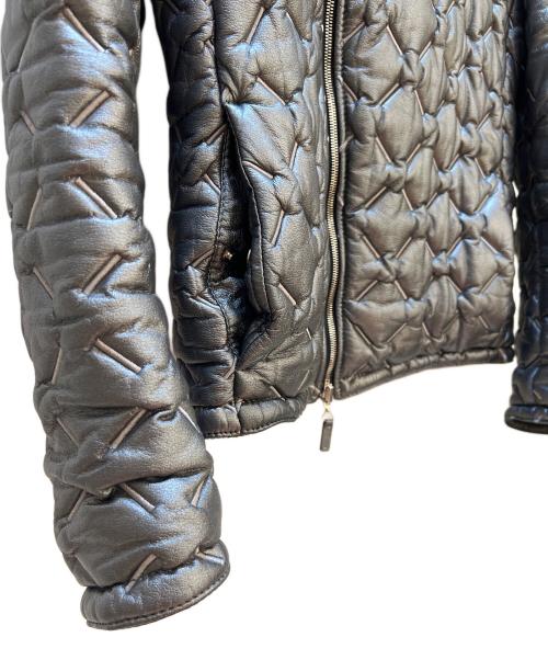 EMPORIO ARMANI（エンポリオ アルマーニ）EMPORIO ARMANI (エンポリオ アルマーニ) 中綿ジャケット グレー サイズ:Sの古着・服飾アイテム