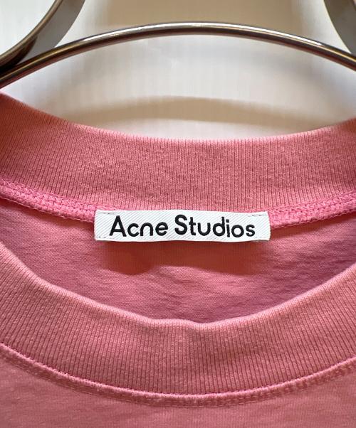 Acne studios（アクネ ストゥディオズ）Acne studios (アクネ ストゥディオズ) 半袖カットソー ピンク サイズ:XLの古着・服飾アイテム
