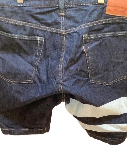 桃太郎（モモタロウ）桃太郎 (モモタロウ) ハーフデニムパンツ ネイビー サイズ:W38の古着・服飾アイテム