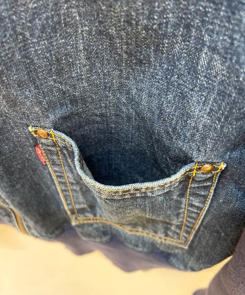 EVISU（エヴィス）EVISU (エヴィス) デニムブルゾン インディゴ サイズ:40の古着・服飾アイテム