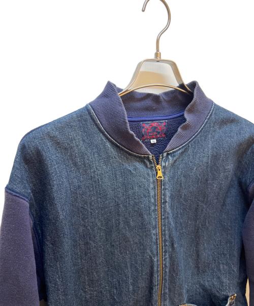 EVISU（エヴィス）EVISU (エヴィス) デニムブルゾン インディゴ サイズ:40の古着・服飾アイテム