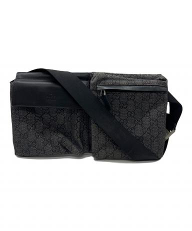 中古・古着通販】GUCCI (グッチ) ウエストポーチ グレー｜ブランド