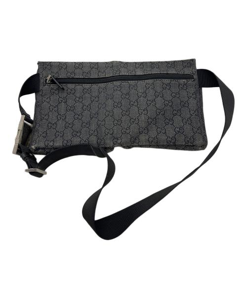 GUCCI（グッチ）GUCCI (グッチ) ウエストポーチ グレーの古着・服飾アイテム