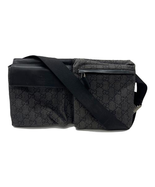 GUCCI（グッチ）GUCCI (グッチ) ウエストポーチ グレーの古着・服飾アイテム