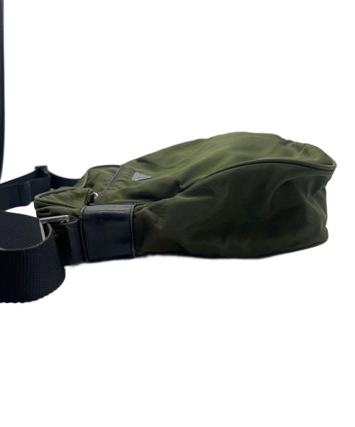 PRADA（プラダ）PRADA (プラダ) ショルダーバッグ グリーンの古着・服飾アイテム