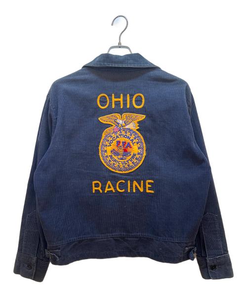 FFA Ohio（エフエフエー）FFA Ohio (エフエフエー) コーデュロイジャケット ネイビー サイズ:42の古着・服飾アイテム