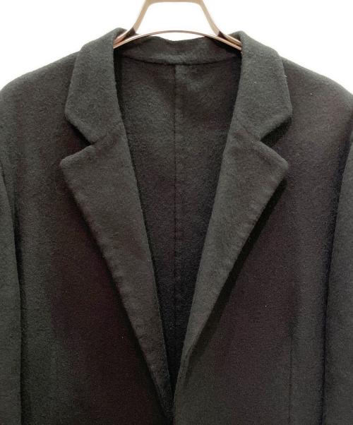 HERMES（エルメス）HERMES (エルメス) マルジェラ期 カシミヤ ロングコート ブラック サイズ:40の古着・服飾アイテム