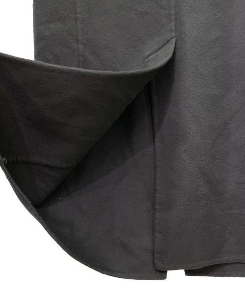 HERMES（エルメス）HERMES (エルメス) マルジェラ期 カシミヤ ロングコート ブラック サイズ:40の古着・服飾アイテム