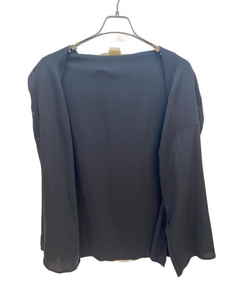 HERMES（エルメス）HERMES (エルメス) 長袖シャツ ブラック サイズ:44の古着・服飾アイテム