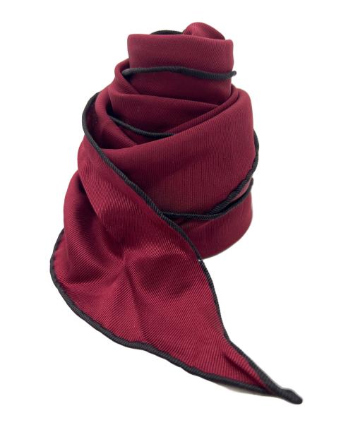 HERMES（エルメス）HERMES (エルメス) シルクスカーフ レッドの古着・服飾アイテム