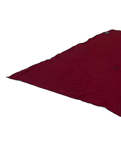 HERMES（エルメス）HERMES (エルメス) シルクスカーフ レッドの古着・服飾アイテム