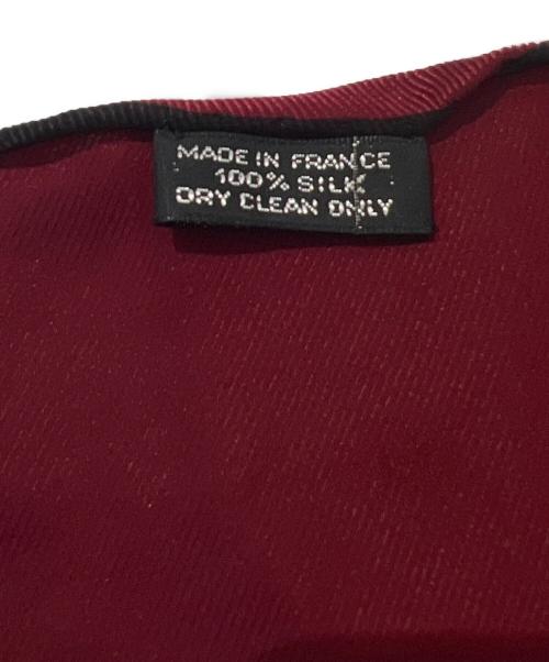 HERMES（エルメス）HERMES (エルメス) シルクスカーフ レッドの古着・服飾アイテム
