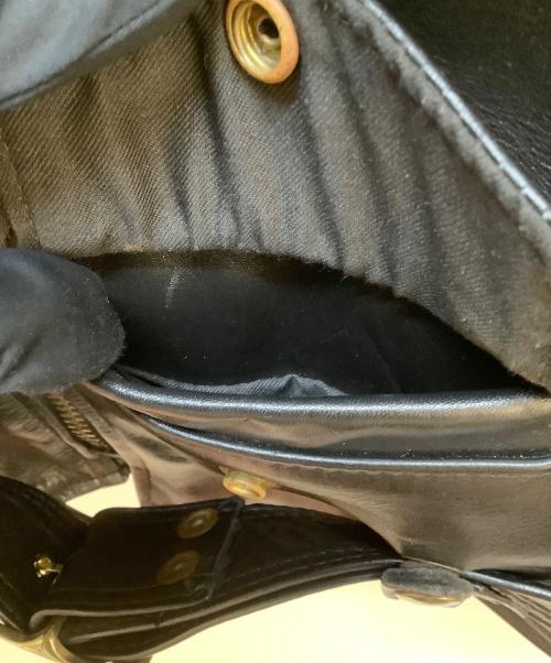 VANSON（バンソン）VANSON (バンソン) レザーライダースジャケット ブラック サイズ:42の古着・服飾アイテム