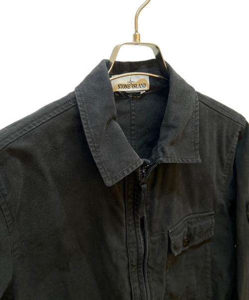 STONE ISLAND（ストーンアイランド）STONE ISLAND (ストーンアイランド) ジップジャケット ブラック サイズ:Sの古着・服飾アイテム