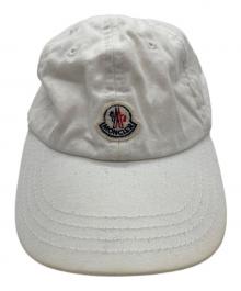 MONCLER（モンクレール）の古着「キャップ」｜ホワイト