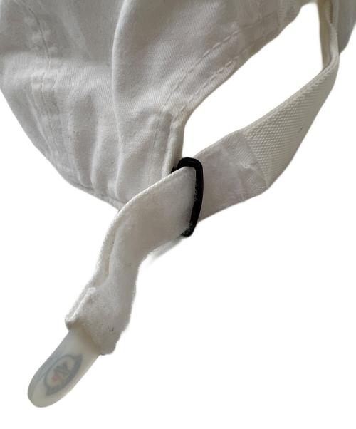 MONCLER（モンクレール）MONCLER (モンクレール) キャップ ホワイトの古着・服飾アイテム