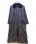 Barbourバブアー）の古着「ワックスコート」｜ネイビー