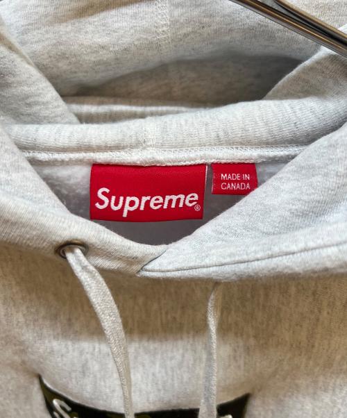 SUPREME（シュプリーム）SUPREME (シュプリーム) プルオーバーパーカー グレー サイズ:Lの古着・服飾アイテム