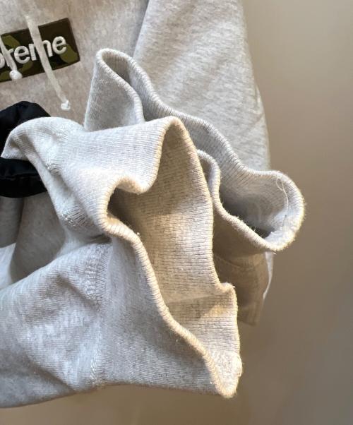 SUPREME（シュプリーム）SUPREME (シュプリーム) プルオーバーパーカー グレー サイズ:Lの古着・服飾アイテム