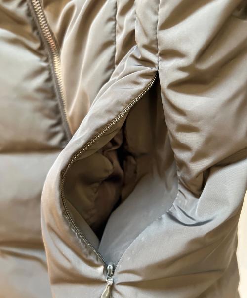 MONCLER（モンクレール）MONCLER (モンクレール) ダウンコート ブラウン サイズ:00の古着・服飾アイテム