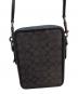 中古・古着 COACH (コーチ) クロスボディーバッグ ブラック：20000円