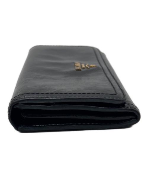 PRADA（プラダ）PRADA (プラダ) 長財布 ブラックの古着・服飾アイテム