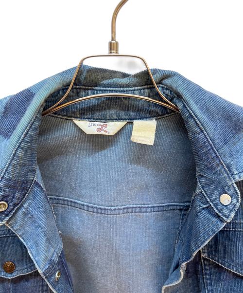 LEVI'S（リーバイス）LEVI'S (リーバイス) コーデュロイジャケット インディゴ サイズ:不明の古着・服飾アイテム