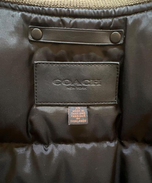 COACH（コーチ）COACH (コーチ) MA-1ジャケット グリーン サイズ:XSの古着・服飾アイテム