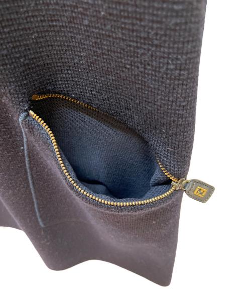 FENDI（フェンディ）FENDI (フェンディ) ノースリーブ・キャミソールワンピース ネイビー サイズ:40の古着・服飾アイテム