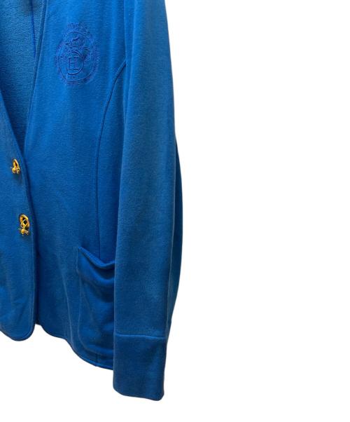HERMES（エルメス）HERMES (エルメス) 厚手カーディガン ブルー サイズ:Mの古着・服飾アイテム