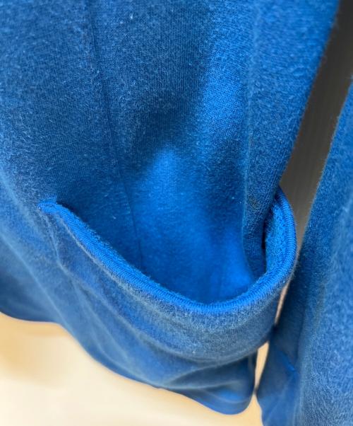 HERMES（エルメス）HERMES (エルメス) 厚手カーディガン ブルー サイズ:Mの古着・服飾アイテム