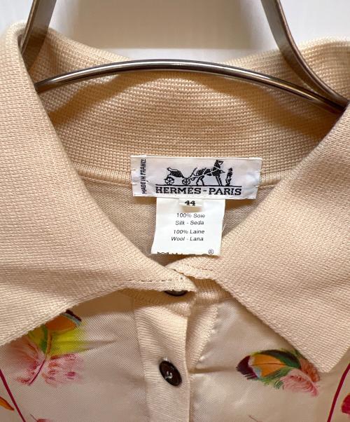 HERMES（エルメス）HERMES (エルメス) 長袖シャツ ベージュ サイズ:44の古着・服飾アイテム