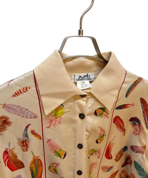 HERMES（エルメス）HERMES (エルメス) 長袖シャツ ベージュ サイズ:44の古着・服飾アイテム