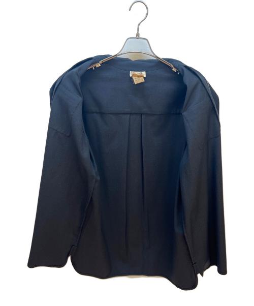HERMES（エルメス）HERMES (エルメス) シャツジャケット ブラック サイズ:42の古着・服飾アイテム